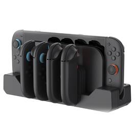 Cluzine - For Switch 2 Joy-Con 4-in-1 Charging Dock Game Card Storage Charging Station