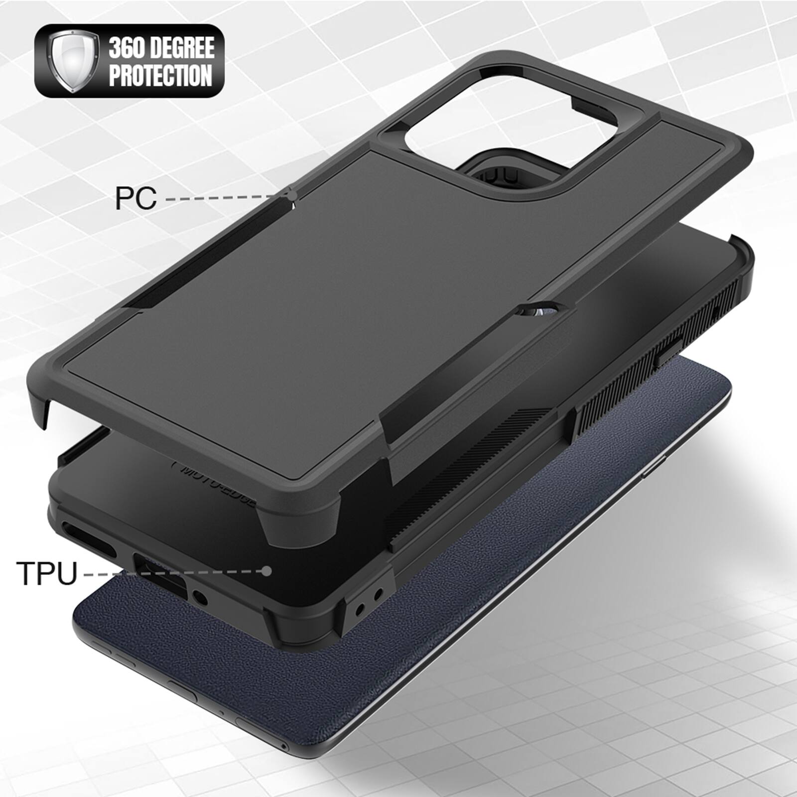 360 DEGREE PROTECTION

PC

TPU

MUTO-EDGE