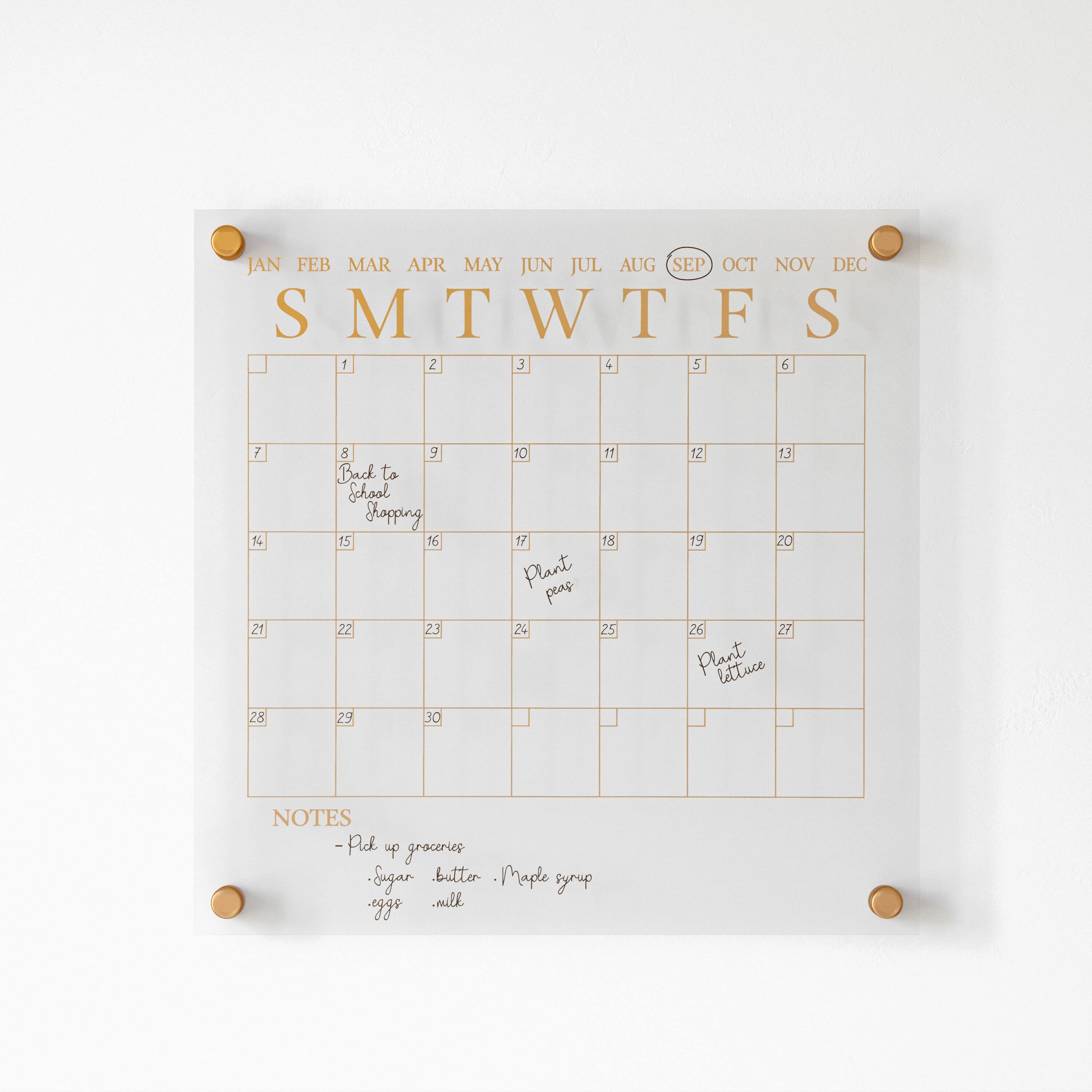 JAN FEB MAR APR MAY JUN JUL AUG SEP OCT NOV DEC SMTWTFS

1. 2. 3. 4. 5. 6. 7. 1. 21. 28. Do. 3. Back to School Happening. 15. 16. 72. 23. 29. 30. 10. 17. Plant peas. 24. 17. 18. 25. 12. 13. 19. 20. 26. 27. Plant lettuce.

Notes:

* Please use gracious.butter.
* Maple syrup milk oatmeal.