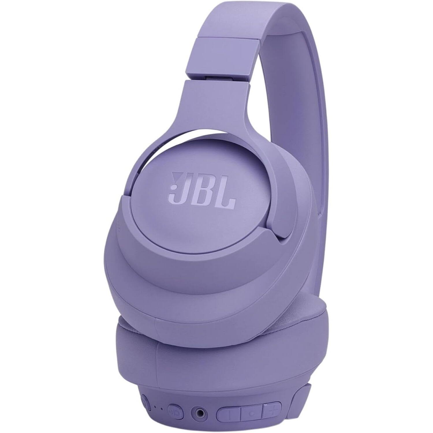 Alt View 5. JBL - JBL - Tune 770NC Adaptive Noise Cancelling Wireless Over-Ear Headphone - 2024 - Purple - Purple.