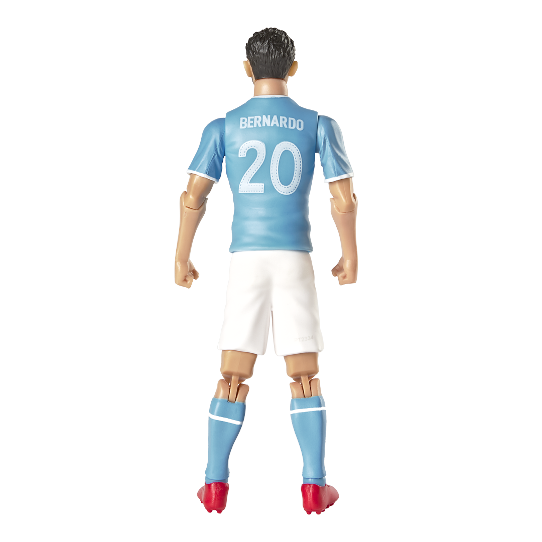 Alt View 3. Banbo Toys - Banbo Toys SOCKERS Manchester City F.C. Bernardo Silva 8" Collectible Soccer Action Figure.