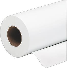 HP - Everyday Pigment Ink Satin Photo Paper Wide Format Bond Paper Roll, 42" x 100', Satin Finish - White