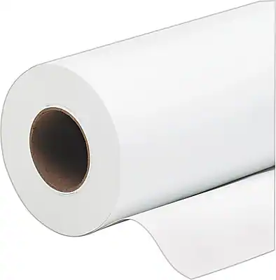 Front. HP - Everyday Pigment Ink Satin Photo Paper Wide Format Bond Paper Roll, 42" x 100', Satin Finish - White.
