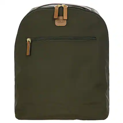 Front. Bric's - Bric's X-travel City Backpack - Olive.