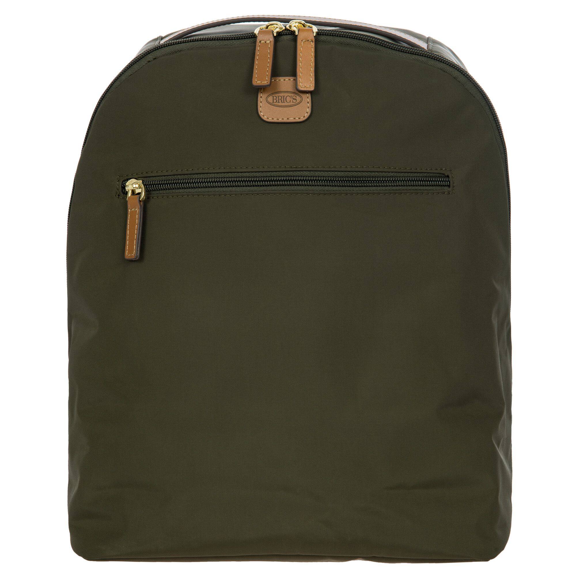 Front. Bric's - Bric's X-travel City Backpack - Olive.