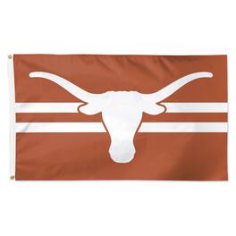 WinCraft - Texas Longhorns 3' x 5' Horizontal Stripe Deluxe Single-Sided Flag - Multicolor