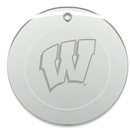 Jardine - Wisconsin Badgers Round Logo Ornament - Multicolor