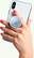 Alt View 1. PopSockets - Adhesive PopGrip Universal Grip & Stand for Cell Phones - Opalescent Clear.