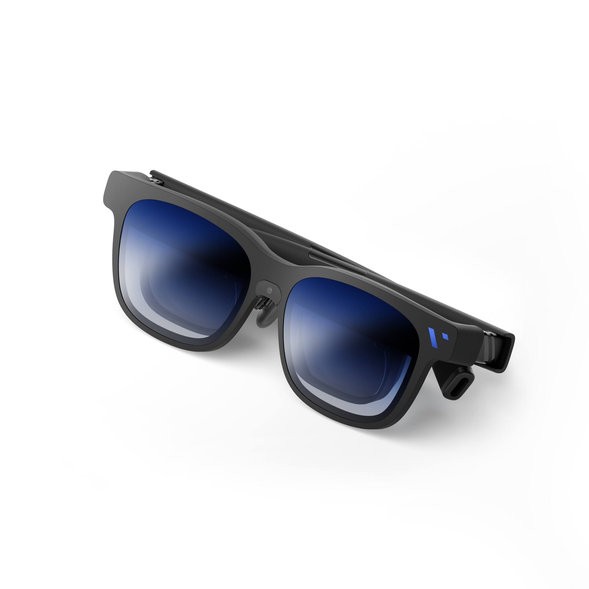 Alt View 28. VITURE - Beast XR/AR Glasses: Biggest & Brightest, 58° 1200p Built-in 3DoF, 9-Level Dimming, HARMAN Audio, Regular - Black.