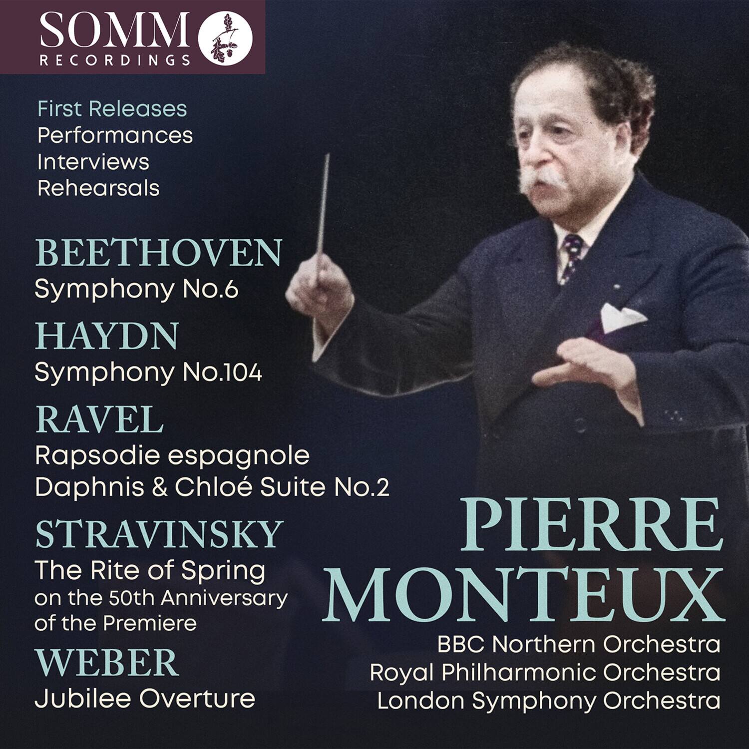 Royal Philharmonic Orchestra - Pierre Monteux Live   - COMPACT DISCS [CD]