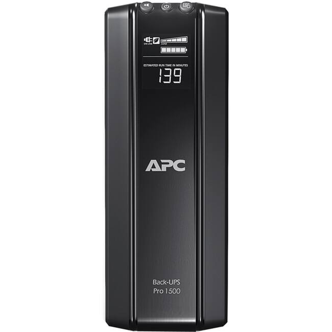 APC Back-UPS Pro 1500  
ESTIMATED RUN TIME IN MINUTES: 139