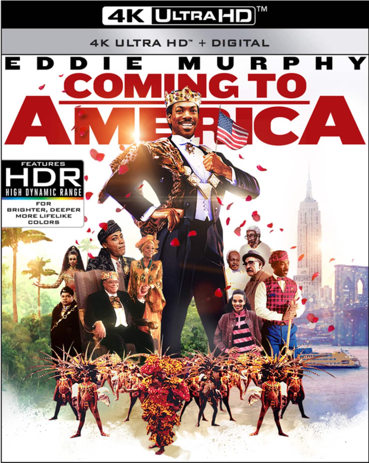 Front. Coming to America   - 4K Blu-Ray.