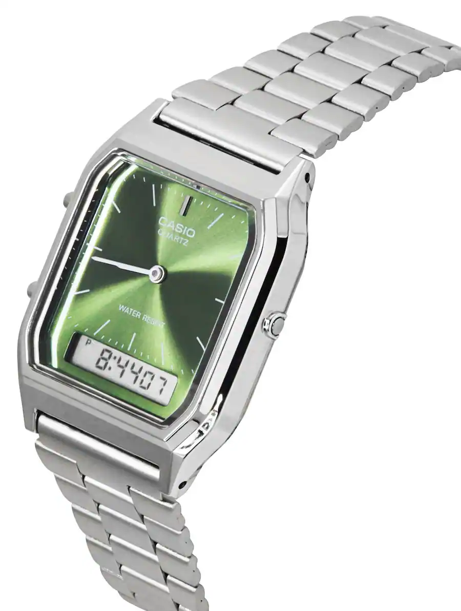 Casio Vintage Analog Digital Quartz AQ 230A 3AMQY Unisex Watch