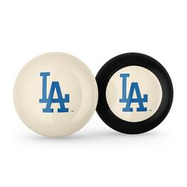 Imperial - Los Angeles Dodgers Logo Cue Ball & 8 Ball Combo Set - White
