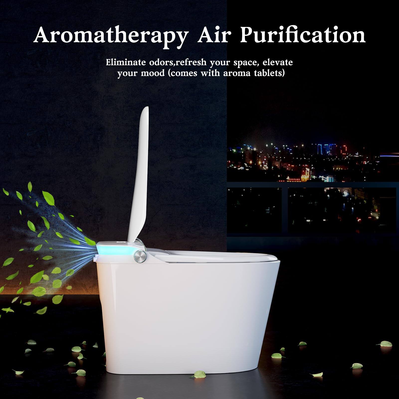 Aromatherapy Air Purification

Eliminate odors, refresh your space, elevate your mood (comes with aroma tablets)