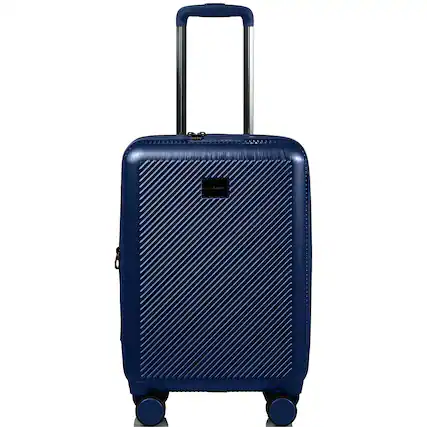 Front. Champs - Iconic II Collection Hardside Carry-On - Navy.