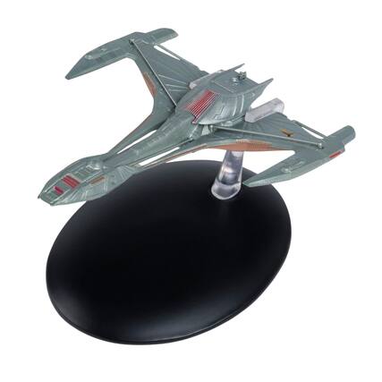 Front. Eaglemoss - Eaglemoss Star Trek Starship Replica | Klingon Raptor - Black.