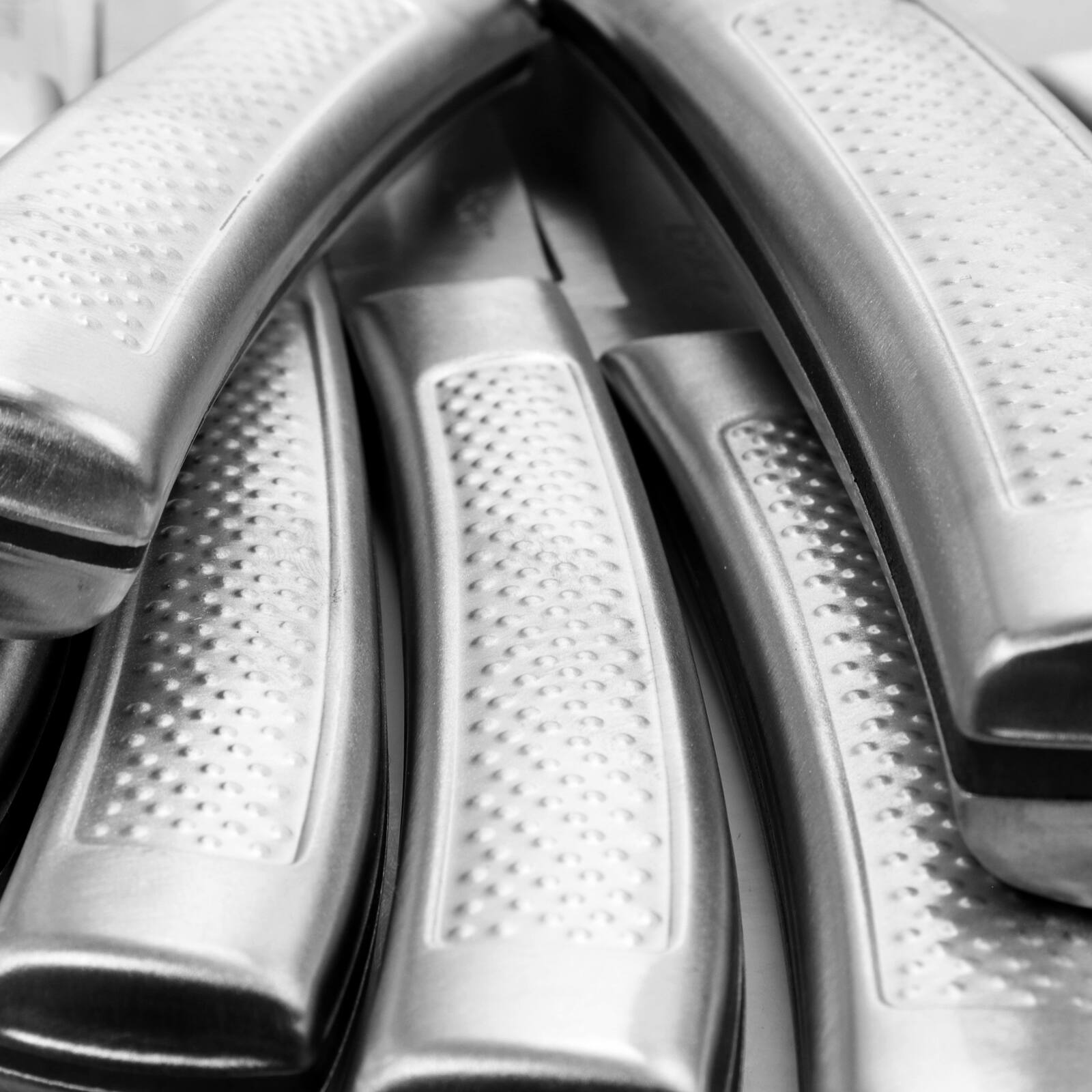 Alt View 4. Oster - Oster Wellisford 14 Piece Stainless Steel Cutlery Set with Black Rubber Wood Block - Black and Silver.