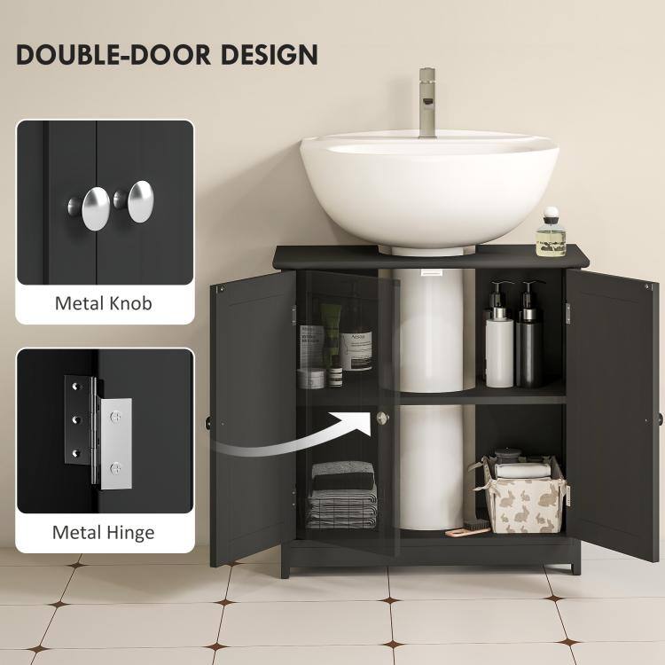 DOUBLE-DOOR DESIGN

Metal Knob

Metal Hinge