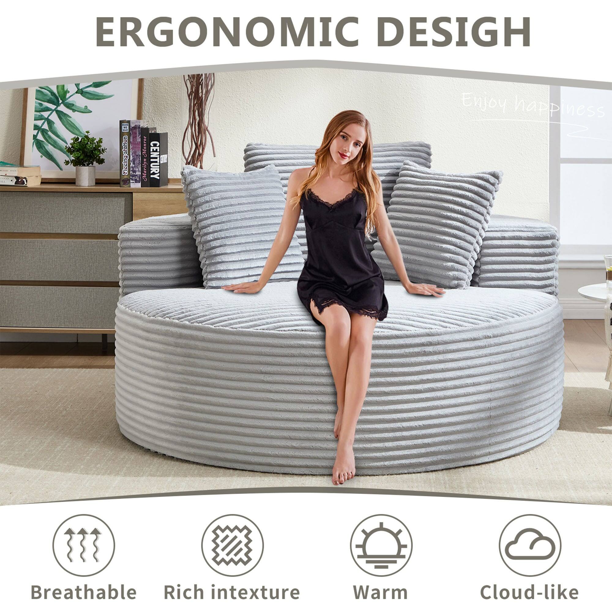 ERGONOMIC DESIGN

Enjoy happiness

Breathable  
Rich intexture  
Warm  
Cloud-like