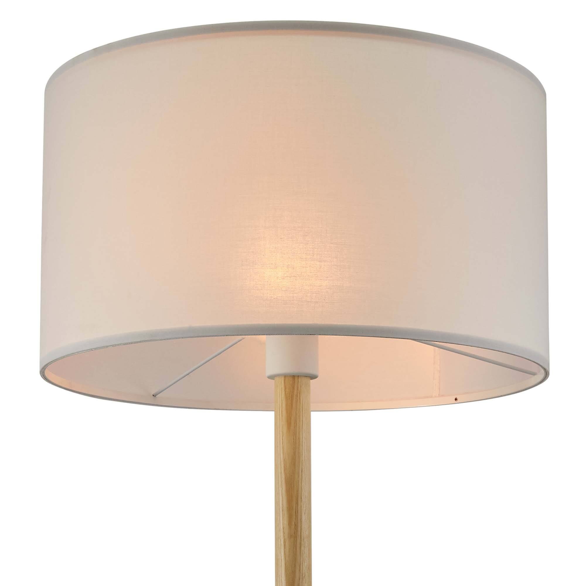 Alt View 2. Modway - Natalie Tripod Floor Lamp by Modway - White Natural.