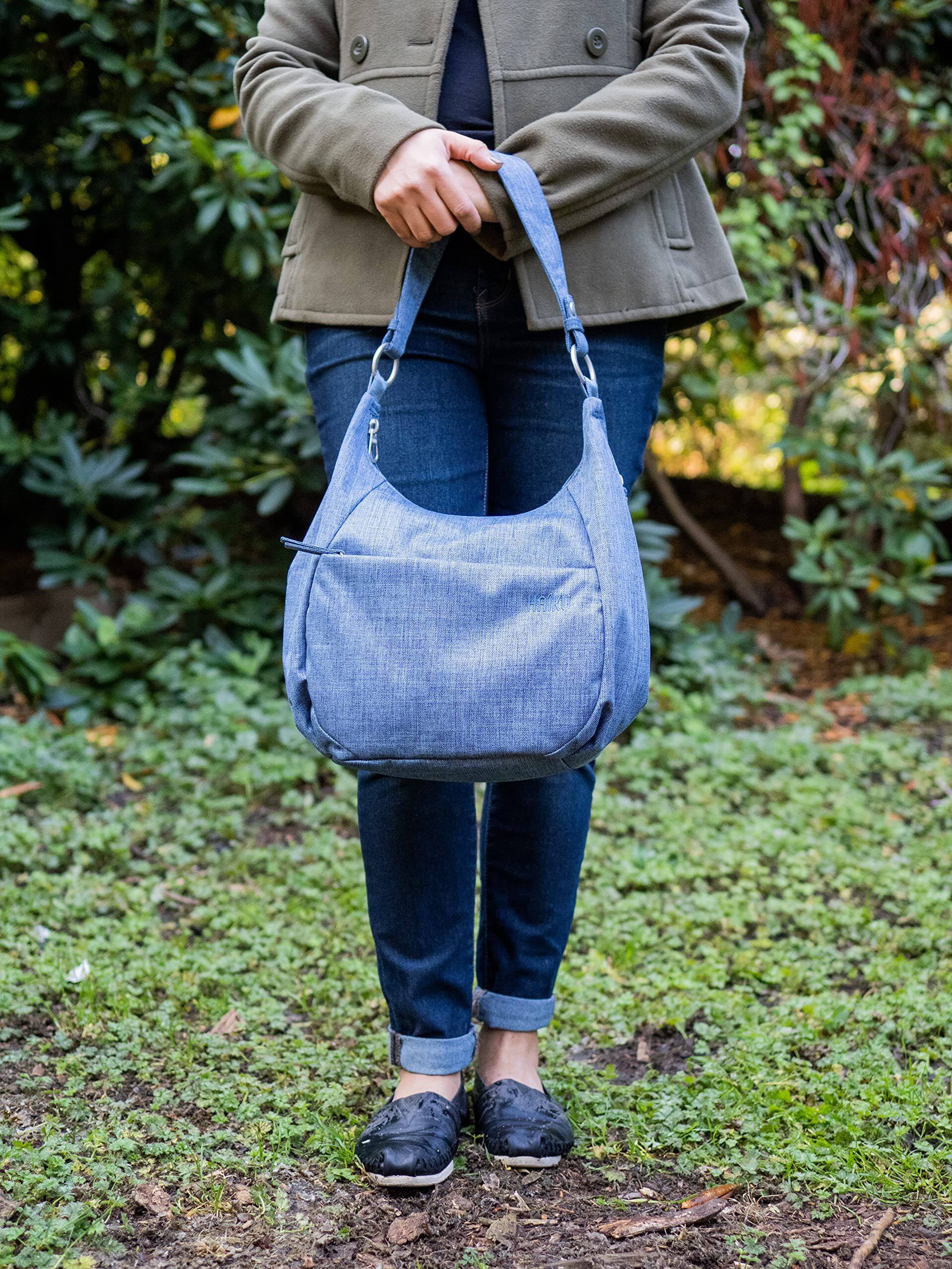 Alt View 2. Haiku - Haiku Amble Hobo Bag - River Rock.