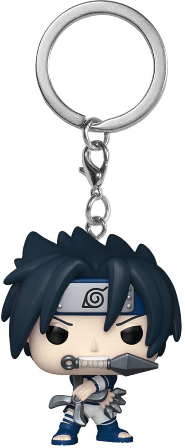 Funko Keychain: Naruto - Sasuke Uchiha - COLLECTABLES - Multicolor