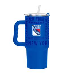 Logo Brands - New York Rangers 24oz. Replay Powder Coat Tumbler - Royal