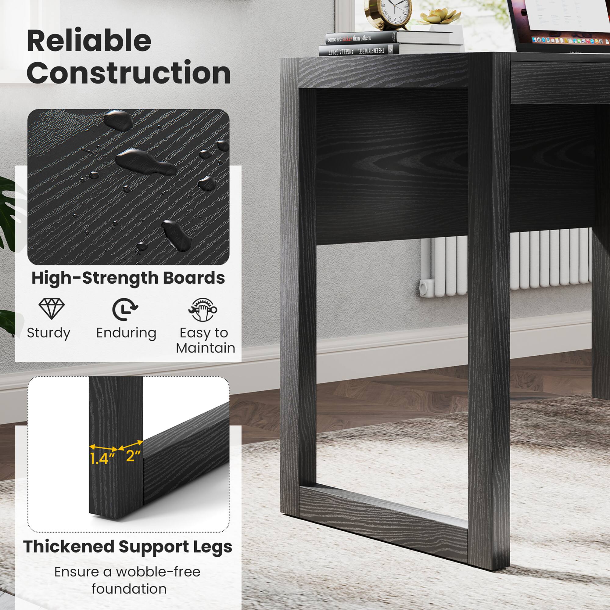 Reliable Construction

High-Strength Boards
Sturdy Enduring Easy to Maintain

Thickened Support Legs
Ensure a wobble-free foundation