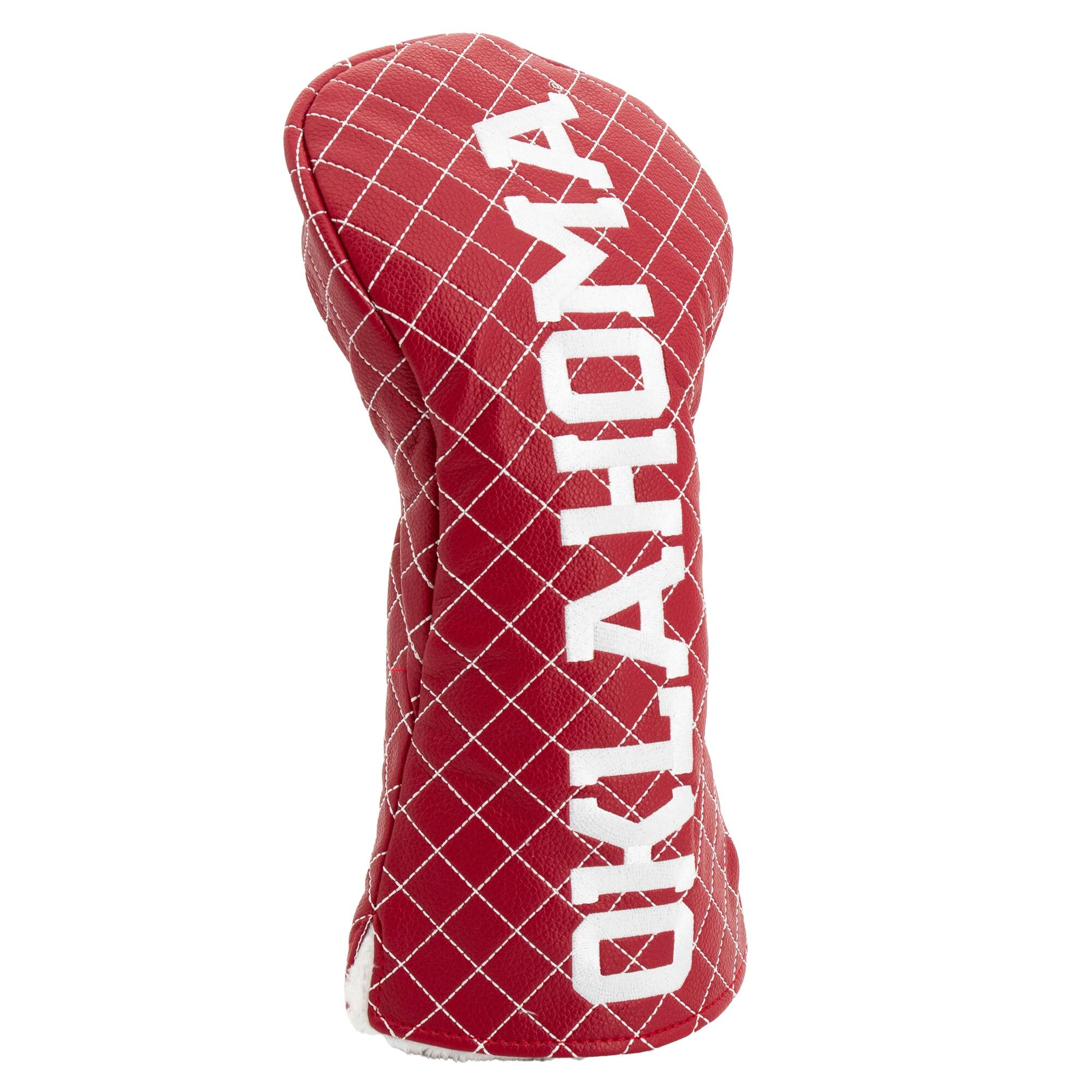 Alt View 2. Team Golf - Oklahoma Sooners Quilted Driver Headcover - Multicolor.