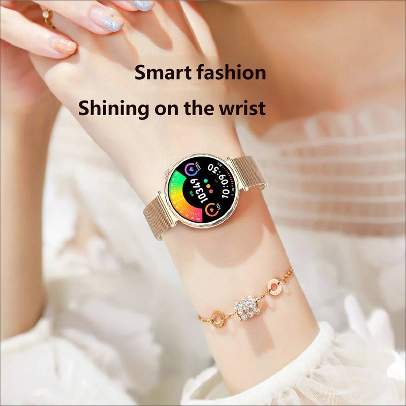 Smart fashion  
Shining on the wrist