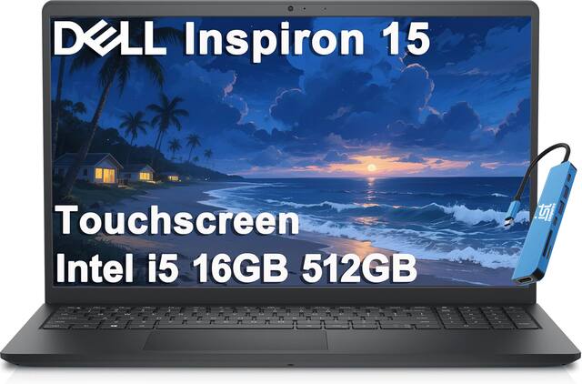 DELL Inspiron 15
Touchscreen
Intel i5 16GB 512GB