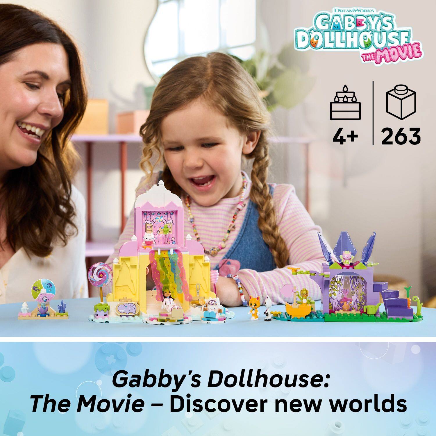 DREAMWORKS GABBY'S DOLLHOUSE THE MOVIE 4+ 263 Gabby's Dollhouse: The Movie - Discover new worlds
