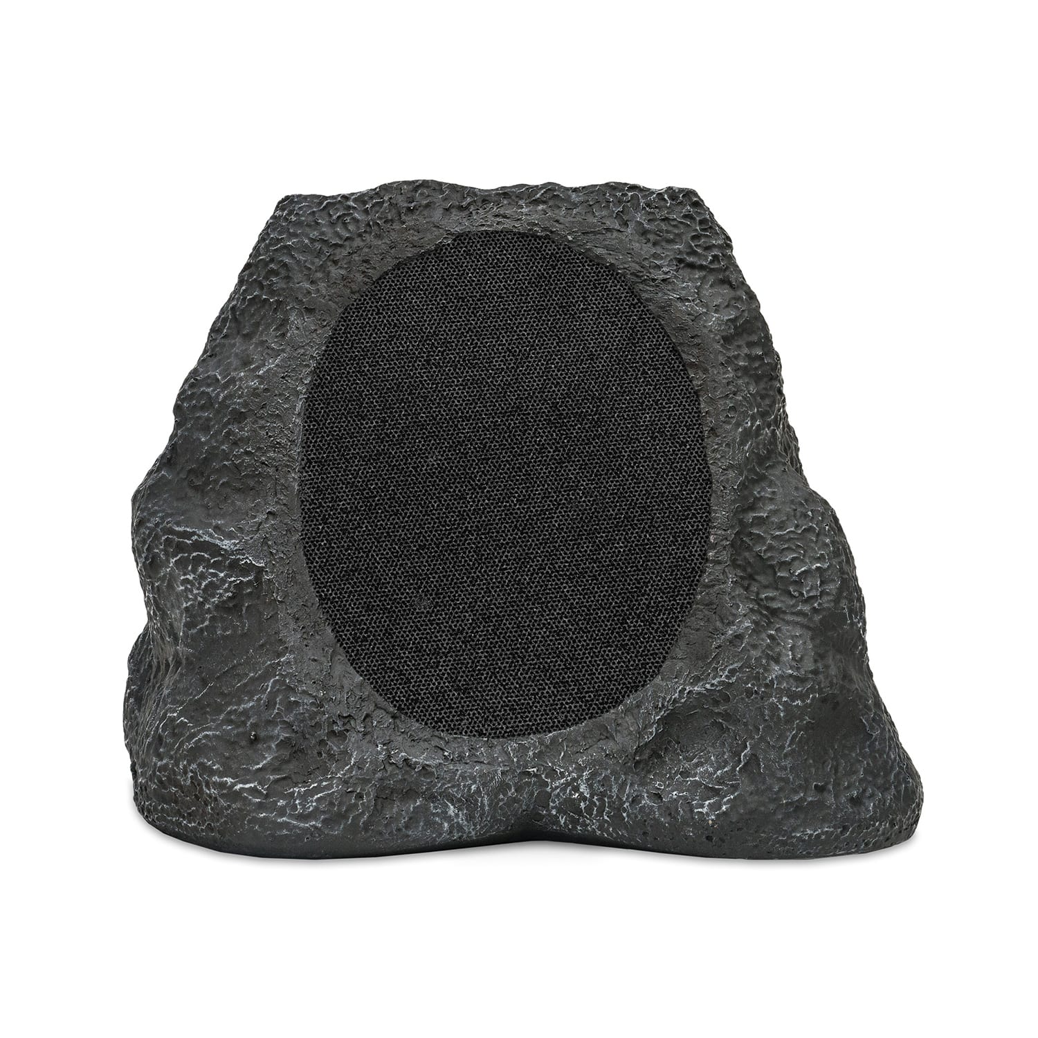 Victrola - Outdoor Wireless Bluetooth Solar Rock Speaker Connect (Each) - Granite - Front_Zoom