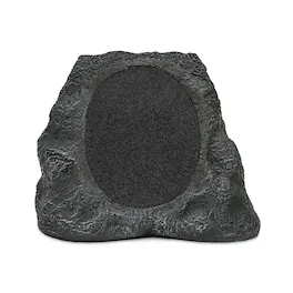 Victrola - Outdoor Wireless Bluetooth Solar Rock Speaker Connect (Each) - Granite