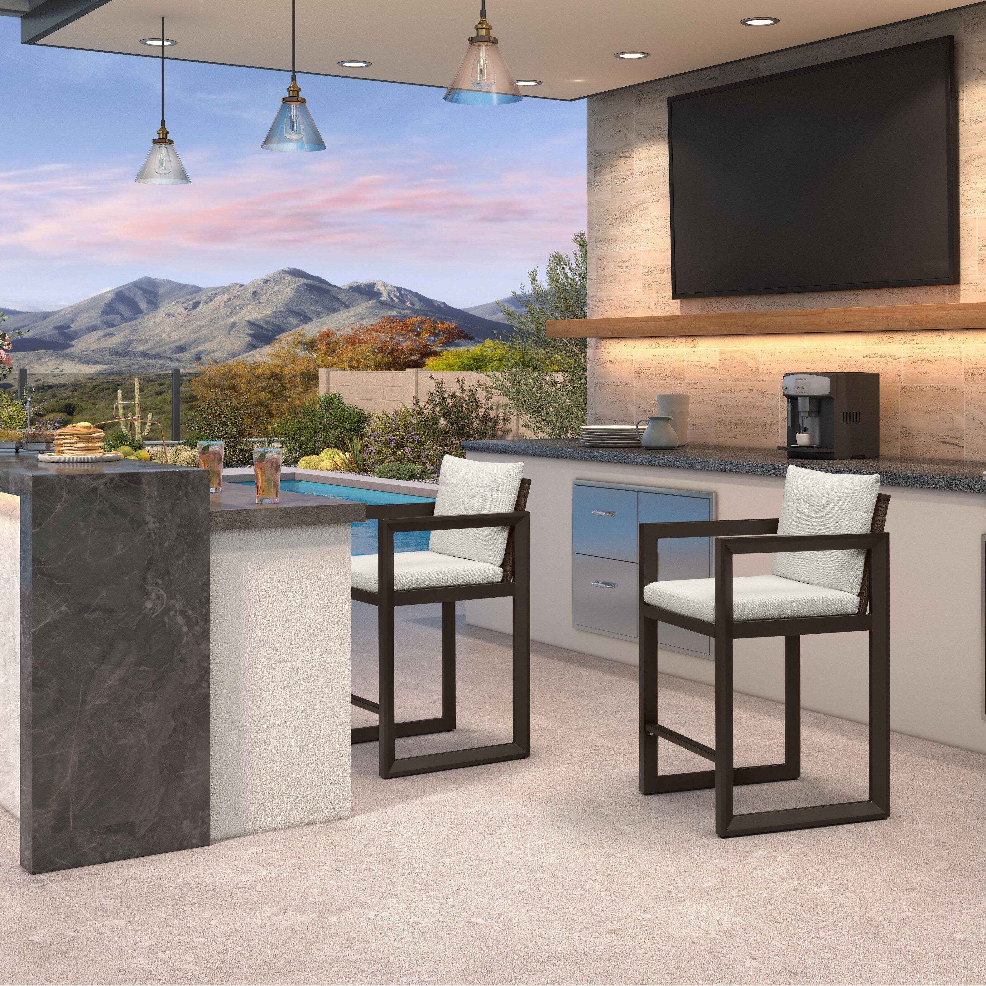 Bronze-Counter Stool