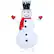 Alt View 20. Costway - 6 FT Lighted Artificial Christmas Snowman Pre-Lit Pop-up Christmas Snowman - White.
