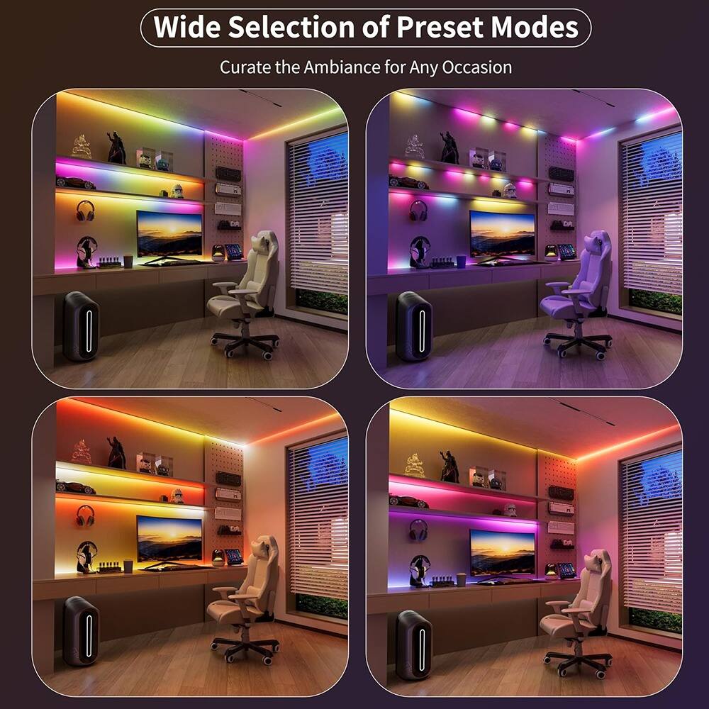 Wide Selection of Preset Modes  
Curate the Ambiance for Any Occasion
