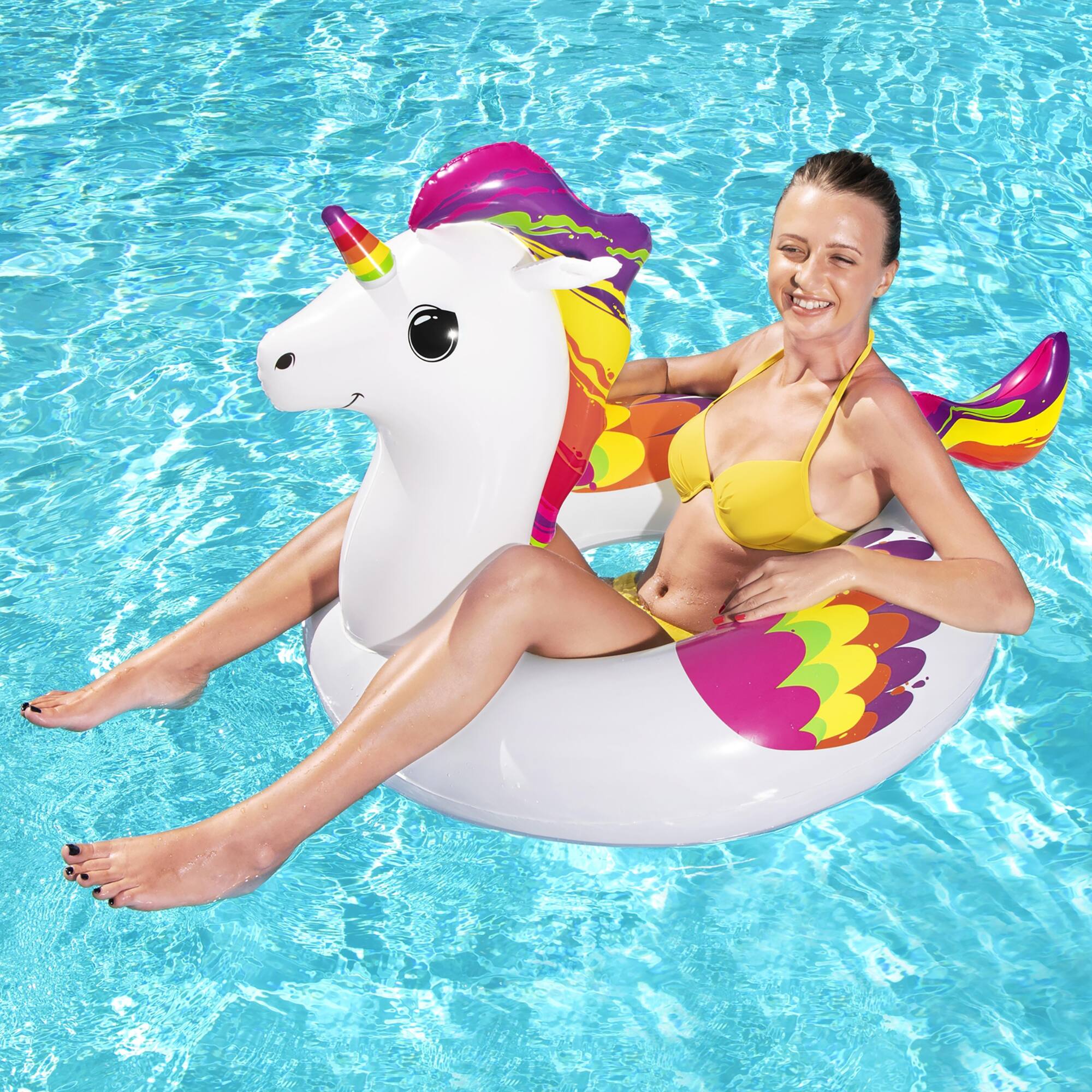 Alt View 2. Bestway - H2OGO! Fantasy Unicorn Swim Tube.