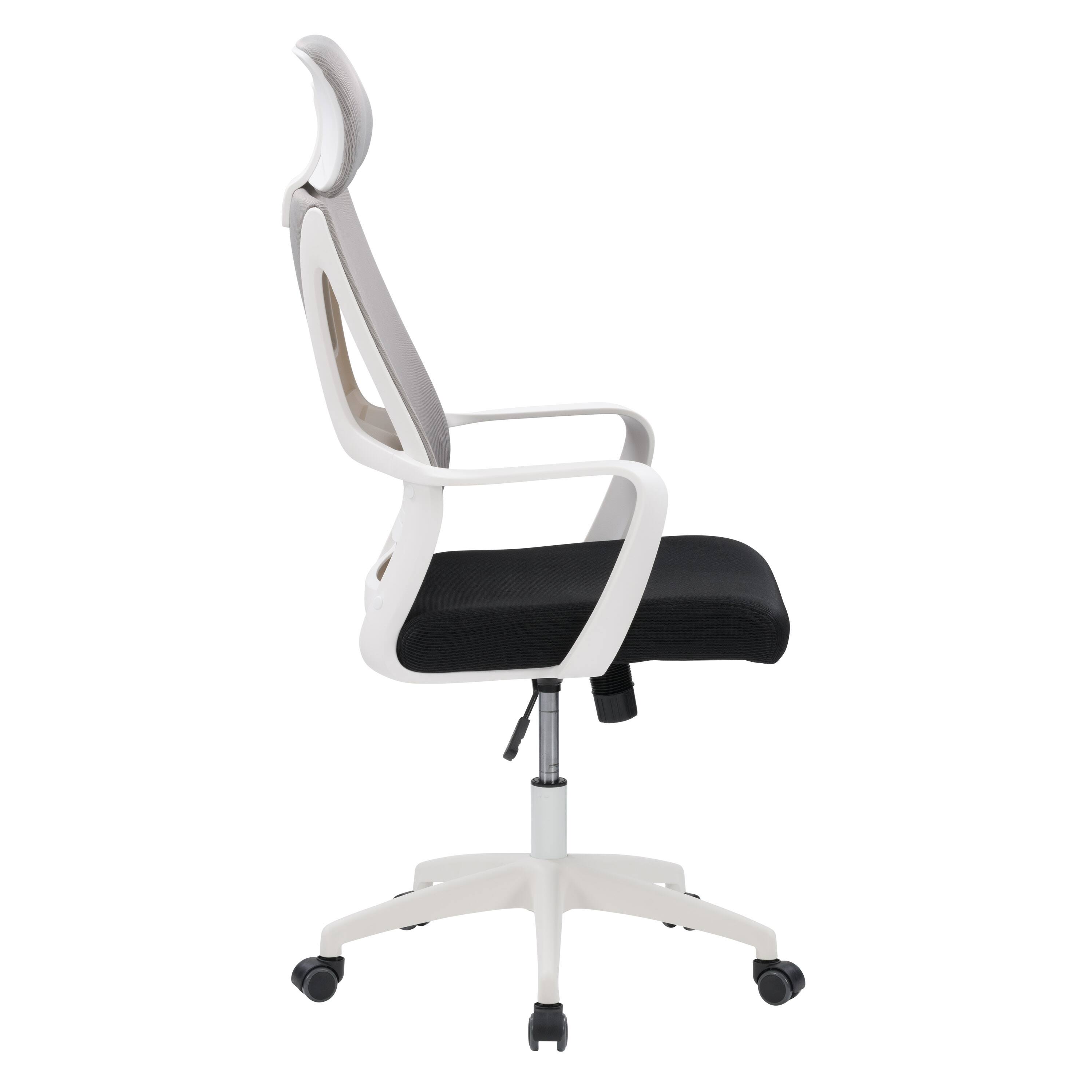 Alt View 11. CorLiving - Workspace Mesh Back Office Chair - Grey and Black.