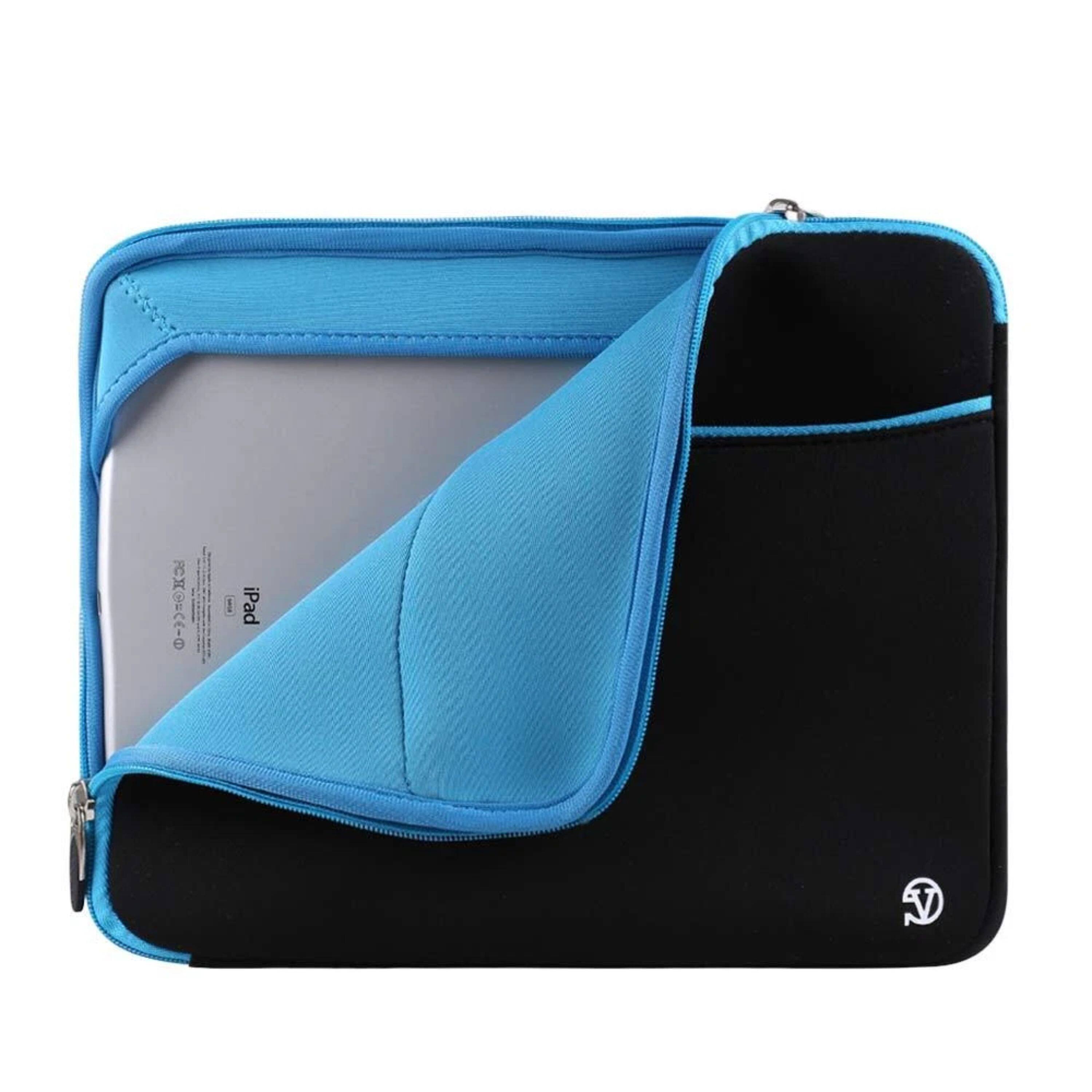 Left. Kitcheniva - Neoprene Laptop Sleeve Case Bag For 17" Laptop Black/Blue - Black/Blue.