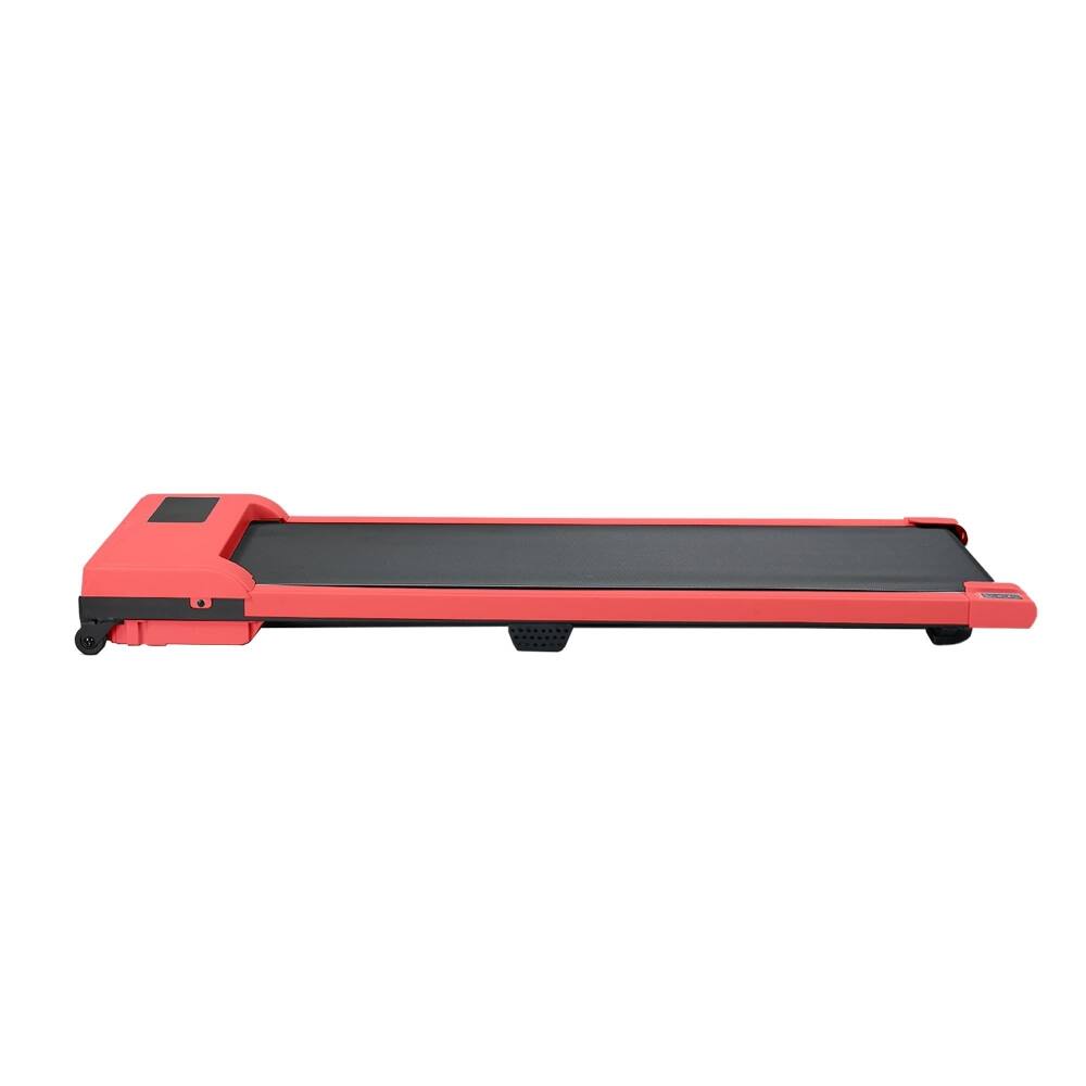 Alt View 7. Loheer - Loheer 3 in 1 Portable Treadmill Walking Pad Under Desk Quiet 2.0 HP Brushless Motor 220 lbs Capacity Compact Red - Red.