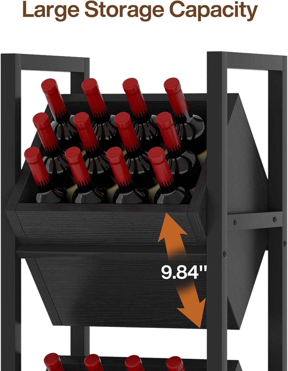 Large Storage Capacity  
9.84"