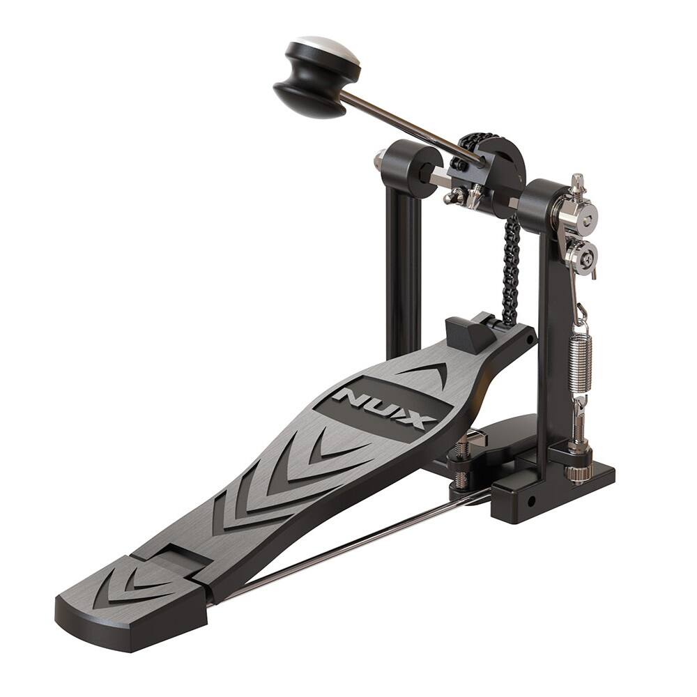 Alt View 4. NUX - NUX DM-7X with All REMO Mesh Head Digital Drum Kit | Customizable Sound Library and Dual Triggering Technology - Black.