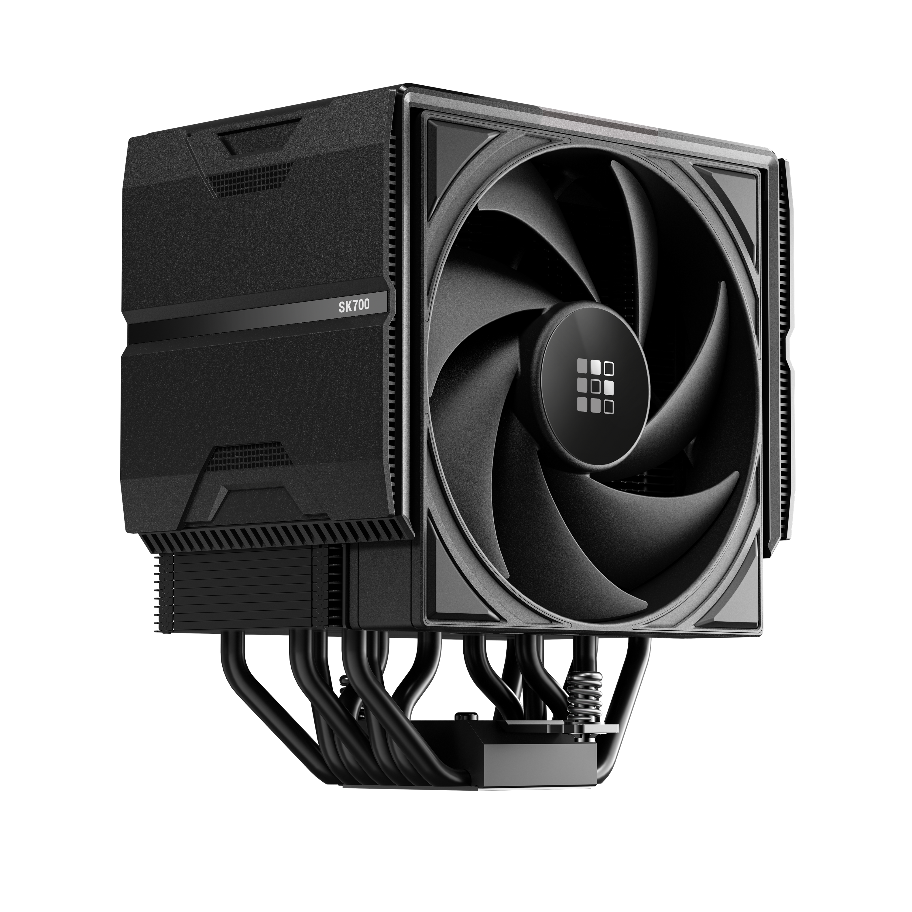 Angle. Sudokoo - SK700 AM5 CPU Air Cooler - Black.