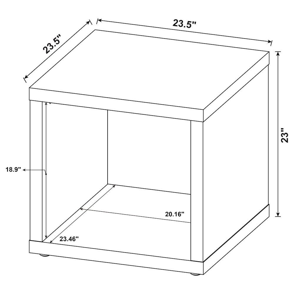 23.5" 23.5" 23" 18.9" 20.16" 23.46"