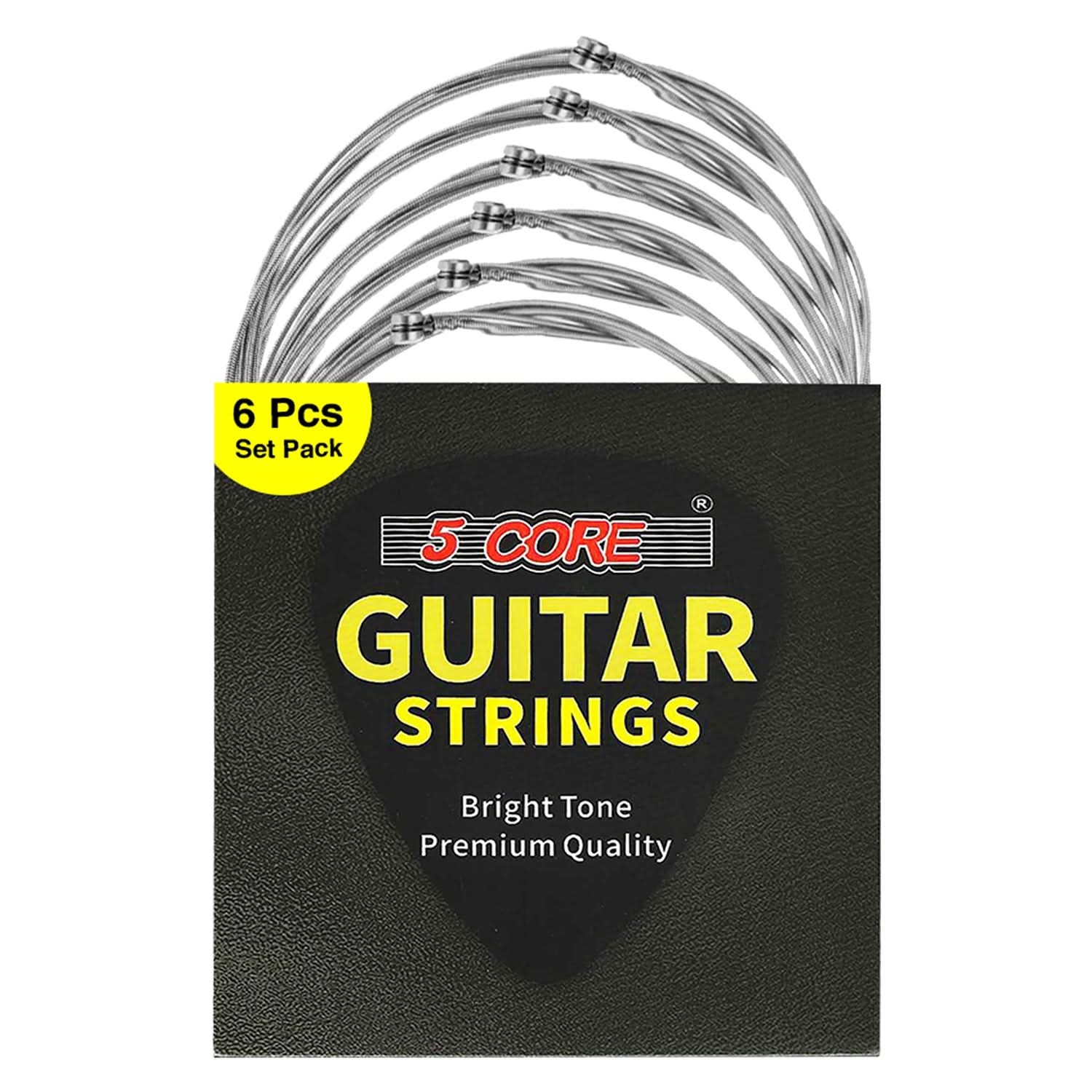 6 Pcs Set Pack

5 CORE GUITAR STRINGS

Bright Tone
Premium Quality