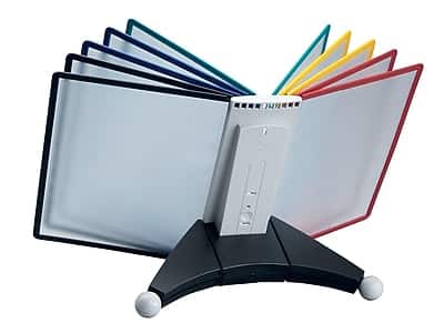 "Durable - Sherpa Document Holder, 8.5"" x 11"", Vertical, Desktop/Wall, Plastic (554200) - Multicolor" price history on PriceWatchPro