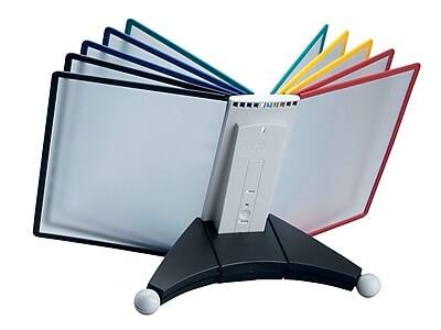 Durable - Sherpa Document Holder, 8.5" x 11", Vertical, Desktop/Wall, Plastic (554200) - Multicolor
