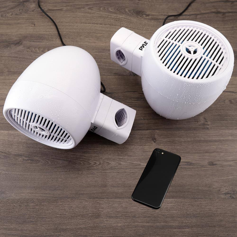 Alt View 5. Pyle - PyleUsa 8” Waterproof Off-Road Speakers - 300W - None.